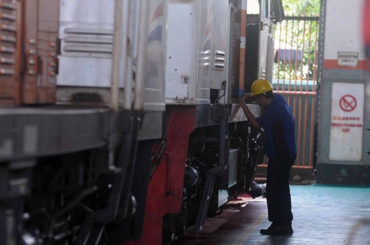 PT KAI kebut perbaikan lokomotif jelang Lebaran 2016