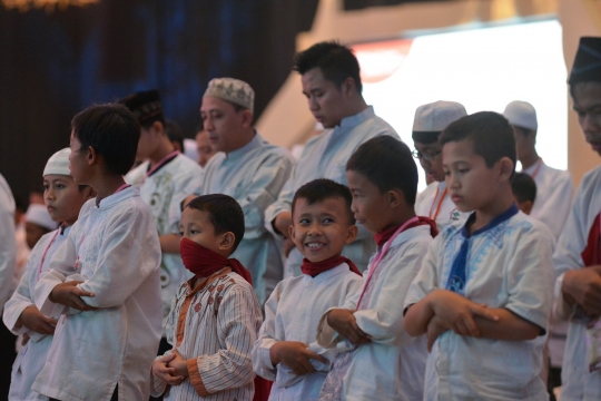 Jusuf Kalla buka puasa bersama 3.500 anak yatim di JCC