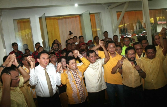 Golkar resmi dukung Ahok