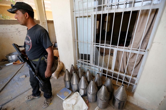 Mengintip pabrik senjata ISIS di Fallujah