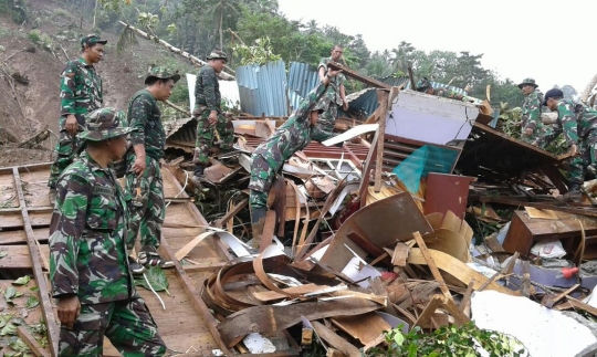 Seperti inilah kerusakan parah akibat banjir bandang di Sangihe