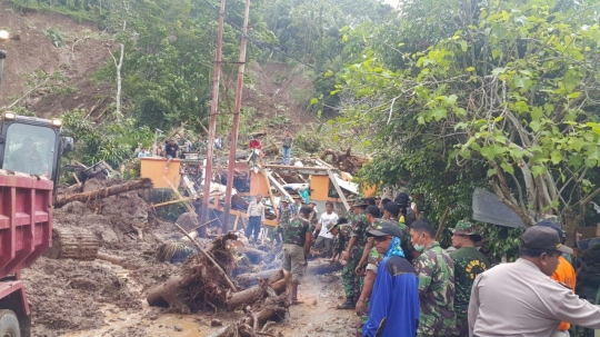 Seperti inilah kerusakan parah akibat banjir bandang di Sangihe