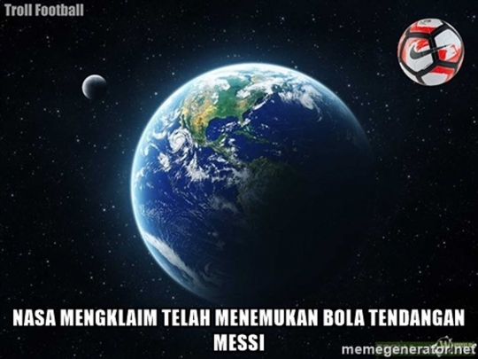 Deretan meme kocak Messi gagal penalti yang bikin ngakak