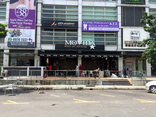 Ini bar di Malaysia yang dilempar granat saat nobar Piala Eropa