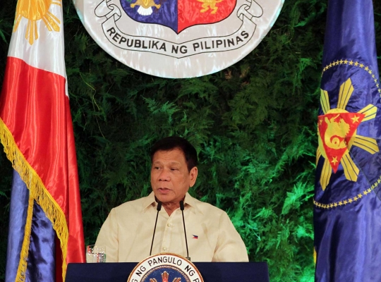 Rodrigo Duterte resmi menjabat orang nomor satu di Filipina
