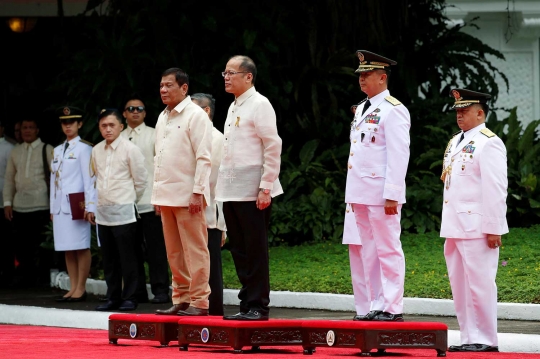 Rodrigo Duterte resmi menjabat orang nomor satu di Filipina