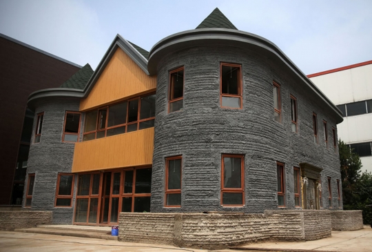 Ini rumah hasil mesin cetak 3D pertama di dunia