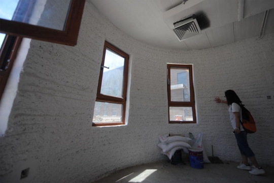 Ini rumah hasil mesin cetak 3D pertama di dunia