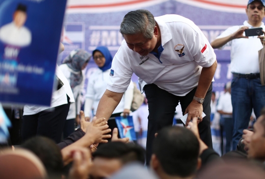 SBY lepas peserta mudik gratis di Senayan