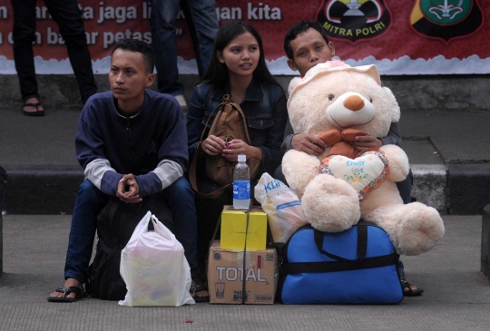 Arus mudik di Terminal Kampung Rambutan melonjak 38 persen