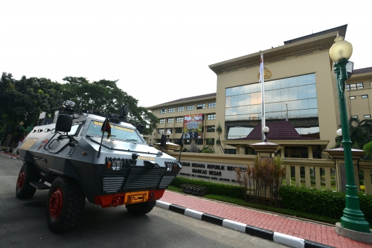 Usai teror bom di Surakarta, pengamanan Mabes Polri diperketat