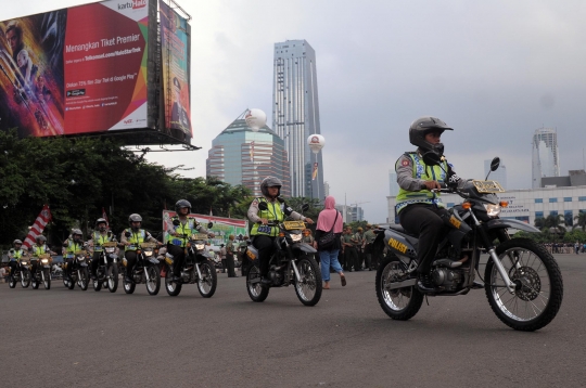 Ribuan polisi siap amankan malam takbiran di Ibu Kota