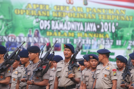 Ribuan polisi siap amankan malam takbiran di Ibu Kota