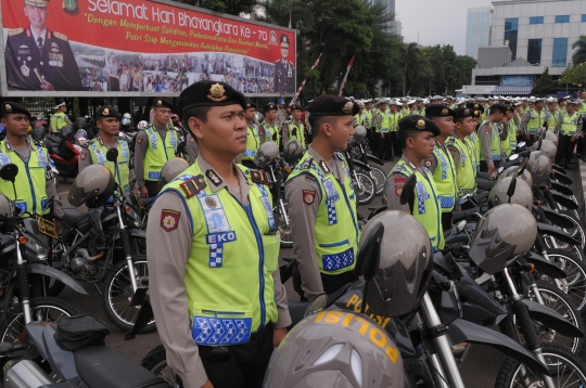 Ribuan polisi siap amankan malam takbiran di Ibu Kota