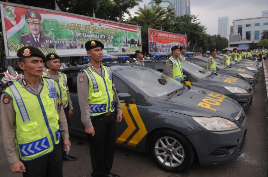 Ribuan polisi siap amankan malam takbiran di Ibu Kota