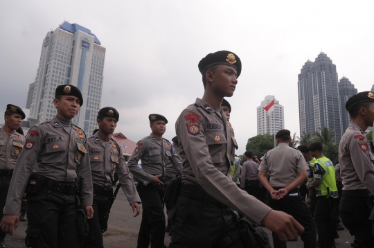 Ribuan polisi siap amankan malam takbiran di Ibu Kota