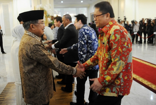 Idul Fitri, JK buka pintu Istana untuk pejabat hingga masyarakat