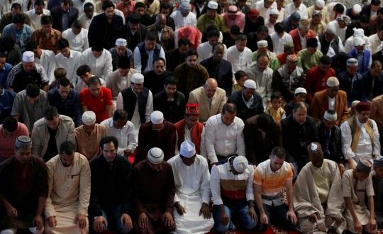 Potret kekeluargaan minoritas muslim Meksiko rayakan Idul Fitri