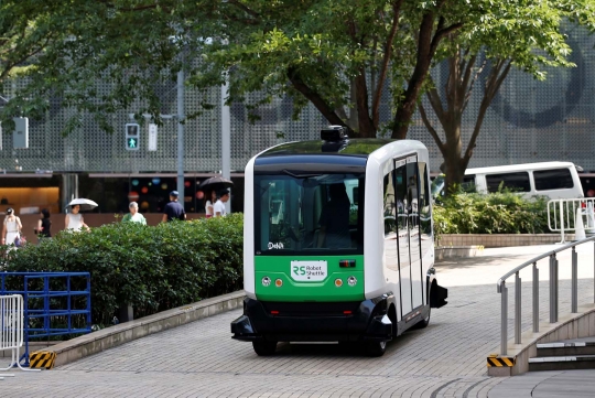 Keren, bus canggih tanpa sopir ini segera beroperasi di Jepang