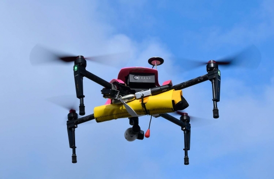 Unik, drone ini dirancang untuk selamatkan orang tenggelam