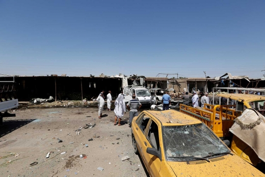 Ledakan bom mobil kembali hancurkan utara Kota Baghdad