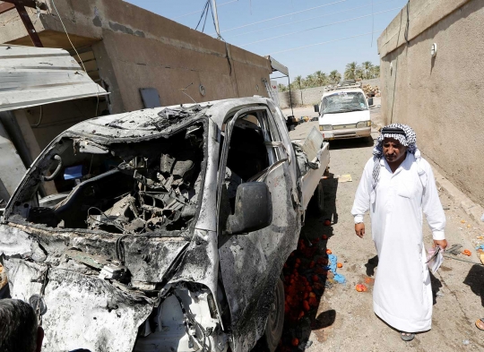 Ledakan bom mobil kembali hancurkan utara Kota Baghdad