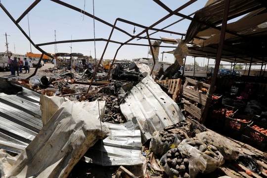 Ledakan bom mobil kembali hancurkan utara Kota Baghdad