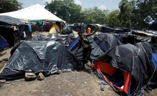 Potret kesulitan imigran Afrika terdampar di Kosta Rika
