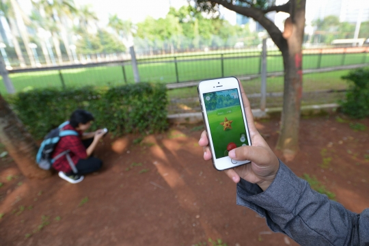 Mengintip keseruan warga Jakarta berburu Pokemon