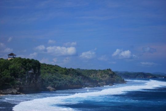 Menikmati keindahan alam Pantai Kukup yang eksotis