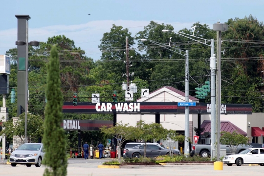 Ini lokasi penembakan brutal di Baton Rouge