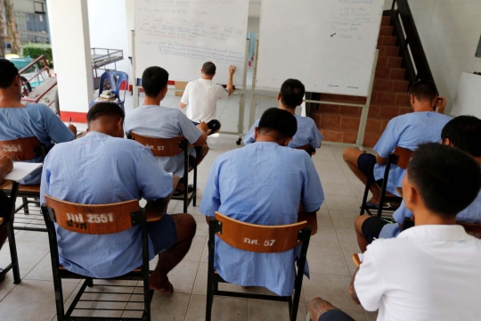 Begini keamanan tingkat tinggi Penjara Klong Prem di Thailand
