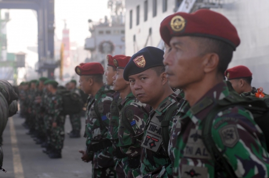 TNI berangkatkan pasukan untuk latihan gabungan dengan Malaysia