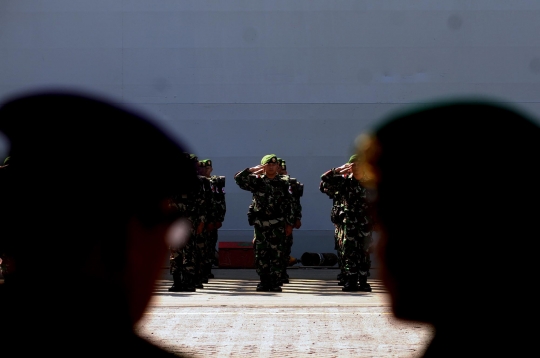 TNI berangkatkan pasukan untuk latihan gabungan dengan Malaysia