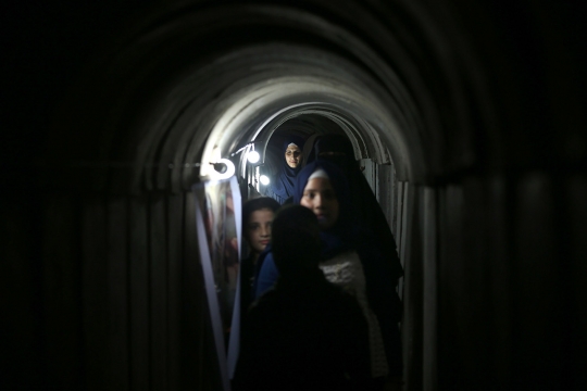 Hamas buka terowongan bawah tanah di Gaza untuk umum