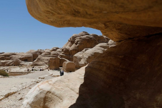 Mengunjungi kemegahan Kota Kuno Petra yang tercipta oleh seni pahat