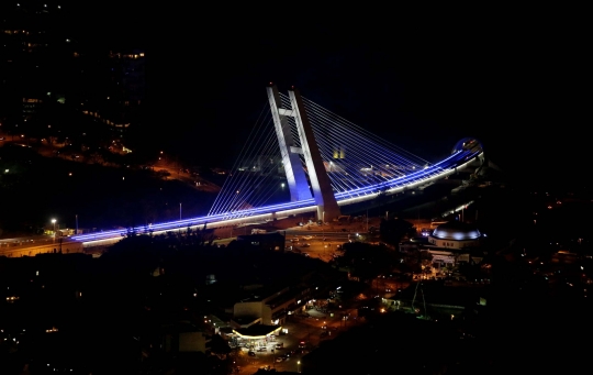Memantau situasi Rio de Janeiro dari udara jelang Olimpiade 2016