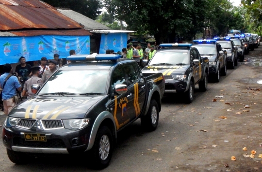 Penjagaan ketat Lapas Nusakambangan jelang eksekusi mati tahap III