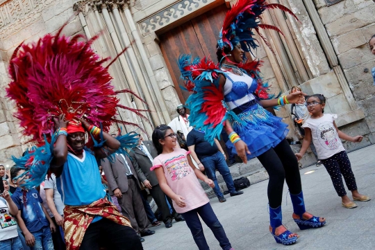 Kemeriahan Festival Budaya Afrika-China di Kairo