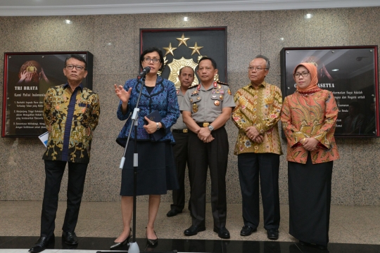 Menkeu Sri Mulyani gandeng Polri amankan tax amnesty