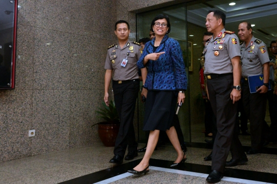 Menkeu Sri Mulyani gandeng Polri amankan tax amnesty