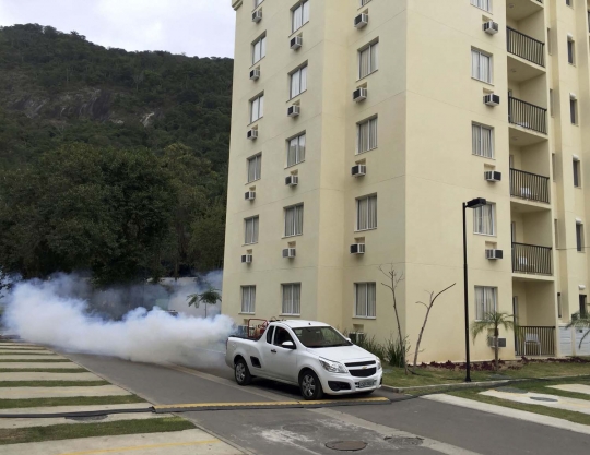 Antisipasi virus Zika, wisma Olimpiade Rio 2016 diasapi