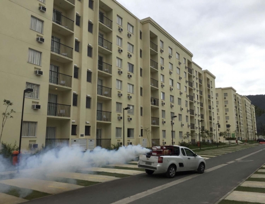 Antisipasi virus Zika, wisma Olimpiade Rio 2016 diasapi