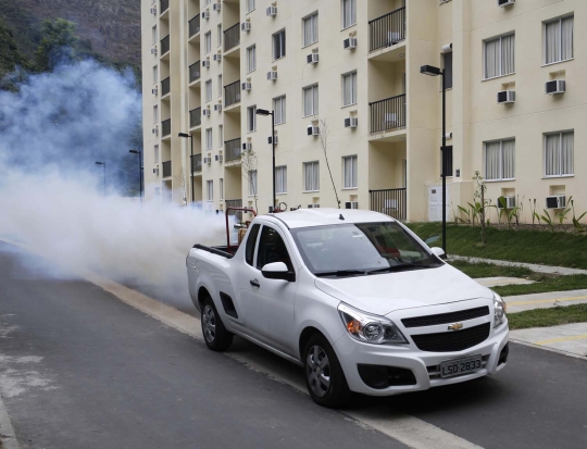 Antisipasi virus Zika, wisma Olimpiade Rio 2016 diasapi