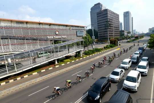 Pembalap Australia juarai Tour de Jakarta 2016