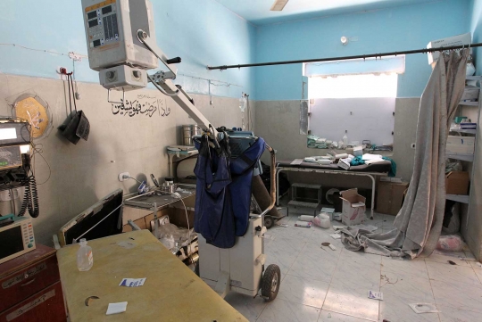 Serangan udara kembali menghantam rumah sakit di Aleppo