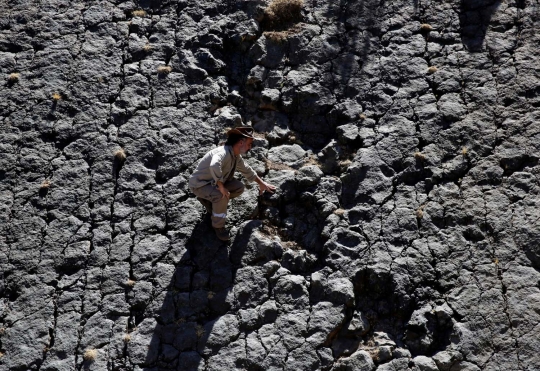 Menelusuri jejak kehidupan dinosaurus di Cal Orcko