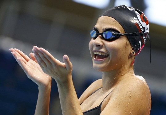 Si cantik Yusra Mardini, wakili pengungsi Suriah di Olimpiade Rio