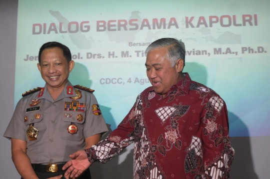 Diskusi CDCC bersama Kapolri Tito Karnavian