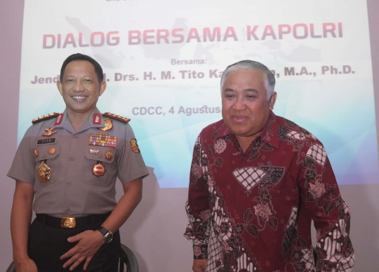 Diskusi CDCC bersama Kapolri Tito Karnavian